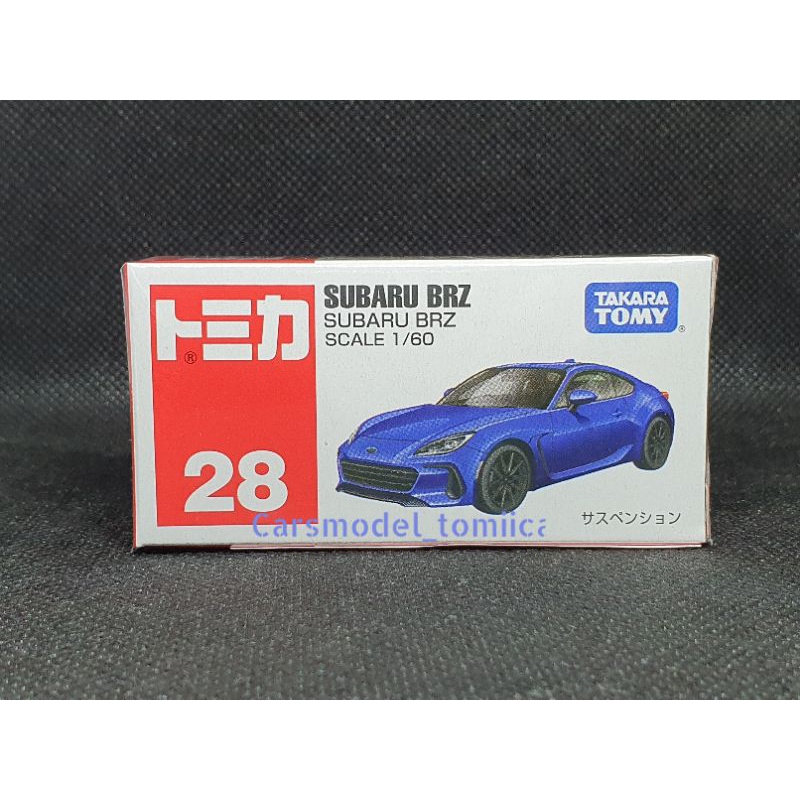 Tomica model no.28 Subaru BRZ