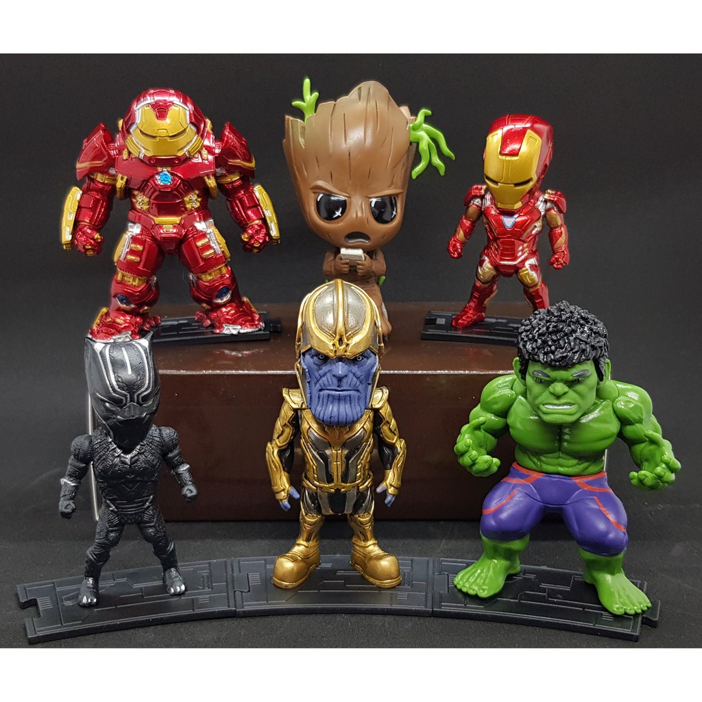 Model Avengers Infinity War สูง 10-11 cm. Set  6 ตัว