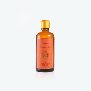 Satira Massage oil "Energizing" เอเนจี้ ออเรนจ์ มาสสาจ ออยล์  น้ำมันนวดตัว