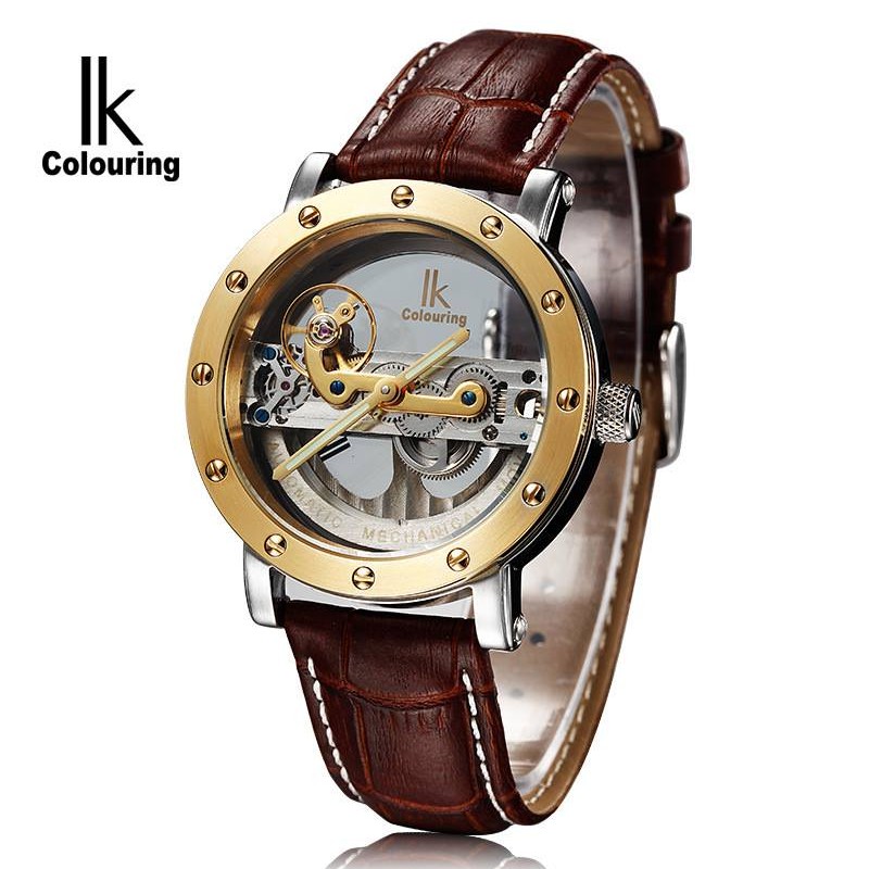 นาฬิกา IK Colouring รุ่น GC1 ของแท้ 100%  นาฬิกาออโตเมติก ระบบ Self-Wind Automatic เรือนสแตนเลสแท้ ส