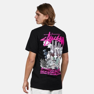 เสื้อทหาร - เสื้อยืดแขนสั้นคนดังStussyสําหรับผู้ชายและผู้หญิง2021ฤดูร้อนคู่ใหม่แบรนด์ยุโรปและอเมริก