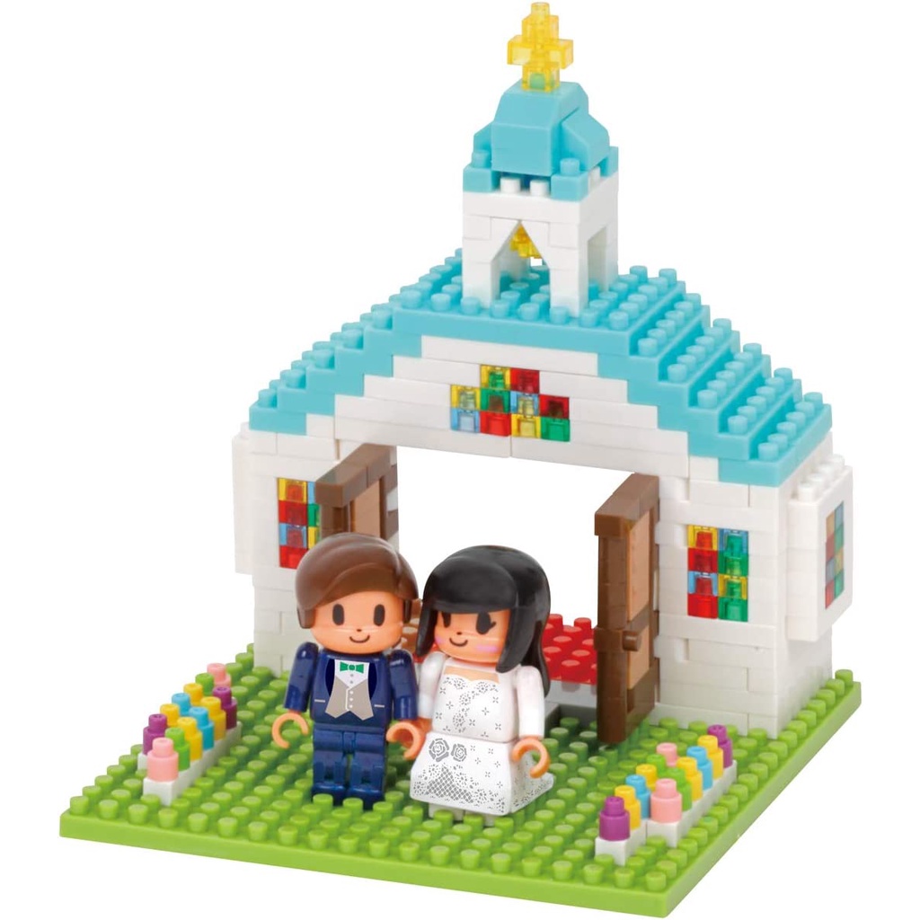 Direct from Japan Nanoblock Stories Collection Wedding NBH_212