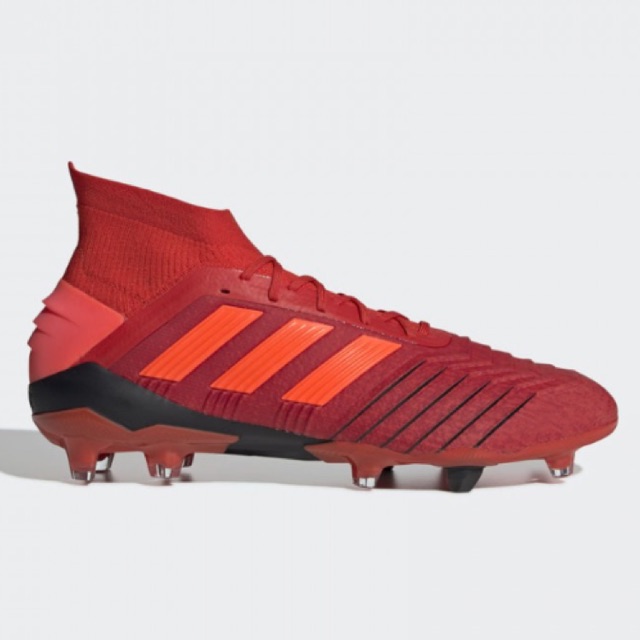 A2065 รองเท้าฟุตบอล รองเท้าสตั๊ด ADIDAS Predator 19.1 FG -Red/Black