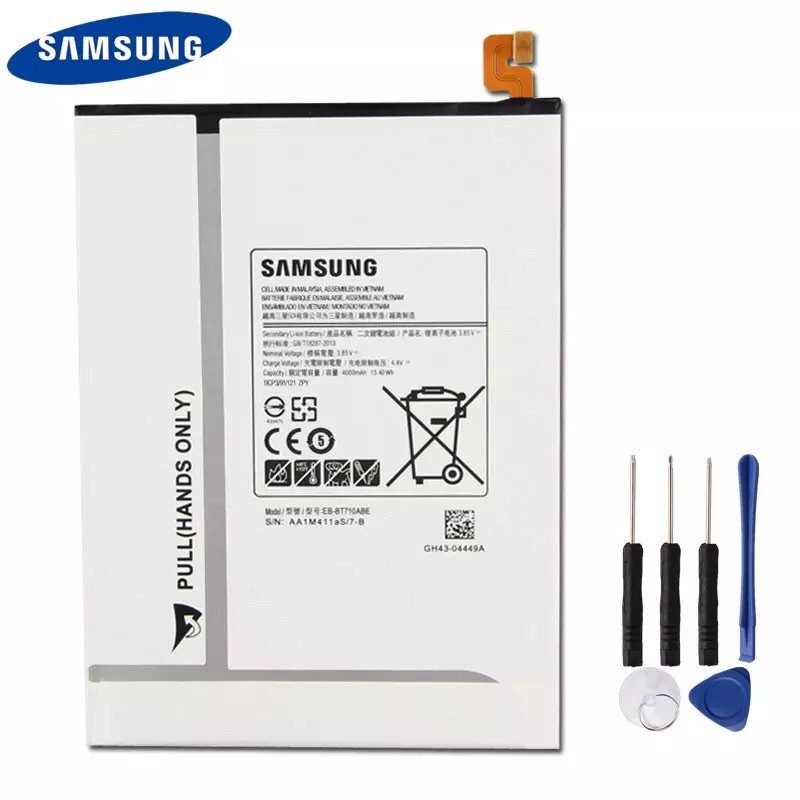 แบตเตอรี่EB-BT710ABEสำหรับSamsung GALAXY Tab S2 8.0 T710 T715 T719C T713N EB-BT710ABAแบตเตอรี่4000MA