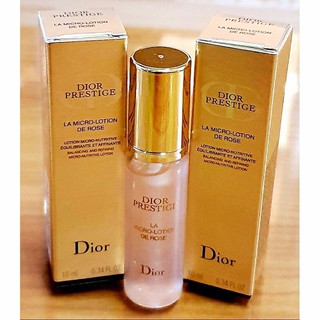 ❤PRO!!สุดคุ้ม 10 ml.❤ใหม่แท้ 100%Dior Prestige La Micro-Lotion De Rose 10 ml.