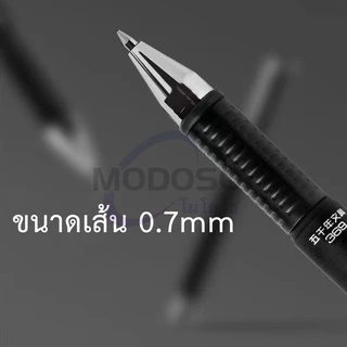 (ยกกล่อง) ปากกาเจล ขนาดเส้น 0.7mm รุ่นW-369 หมึกสีน้ำเงิน/ดำ/แดง แบบมีปลอกด้ามยาง สามารถเปลี่ยนไส้ได้#ปากกา#pen#office