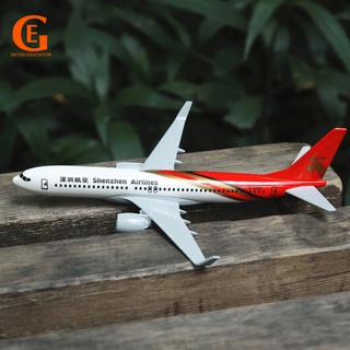 Shenzhen Boeing 737 โมเดลเครื่องบินโลหะ B737 ของเล่นสําหรับเด็ก