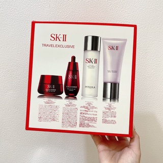 Sk-ii / SKII / SK2 ชุดผลิตภัณฑ์ดูแลผิวอย่างเป็นทางการ สี่ชิ้น