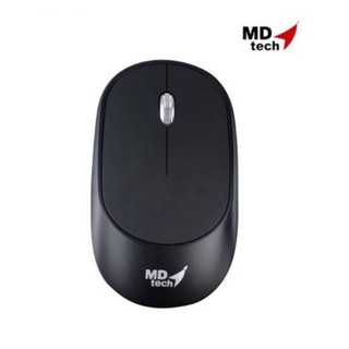 MD-TECH  Wireless Mouse (RF-165) Black ไม่มีเสียง