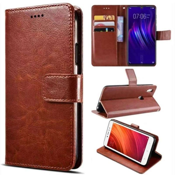 FLIP WALLET LEATHER SAMSUNG J1/J2/J2 CORE/J3/J4/J5/J510/J5 2016/J6/J710/J7 2016/J8/A6/A6+