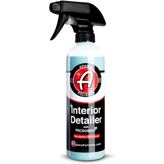 พร้อมส่ง ขวดจริง Adams Microban Interior Detailer - Advanced Car Interior Cleaner, Protectant &amp; Dressing