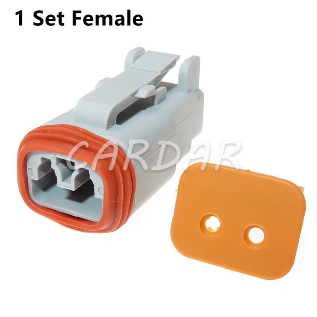 1 ชุด 2 ขา DT04-2P AT04-2P DT06-2S AT06-2S DT Series Waterprooof ปลั๊กอัตโนมัติรถสําหรับ Deutsch