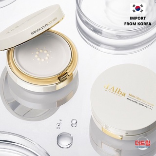 (นำเข้าจากเกาหลี) dAlba Moist Glow Sun Serum Cushion SPF 50+ PA++++ คุชชั่นกันแดด ที่เนื้อบางเบาเหมือนเซรั่ม