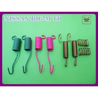 NISSAN BIG-M TD "REAR" SPRING BRAKE SET (8 PCS.) // สปริงเบรกหลัง สปริงแกนเบรกหลัง รถใหญ่ สปริงแกนเบรก