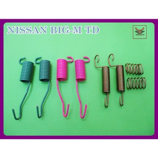 NISSAN BIG-M TD "REAR" SPRING BRAKE SET (8 PCS.) // สปริงเบรกหลัง สปริงแกนเบรกหลัง รถใหญ่ สปริงแกนเบรก