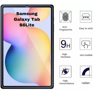 ฟิล์มกระจก นิรภัย เต็มจอ ซัมซุง แท็ป เอส6 ไลท์ พี615  For Samsung Galaxy Tab S6Lite  10.4 SM-P610 /P615 Tempered Glass