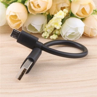 สายชาร์จ Type C Micro USB 15 ซม. ชาร์จเร็ว สําหรับ Samsung Huawei Android Phone Sync Data Cord USB Adapter Cable