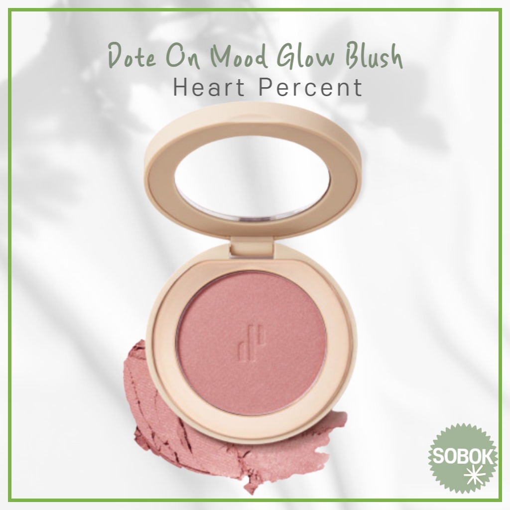 [Heart Percent] Dote On Mood Glow Blush 3 สี