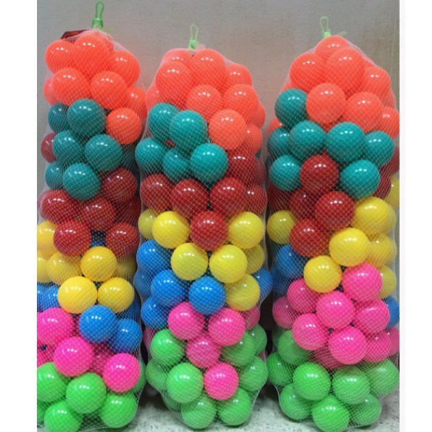 บอลสี 100 ลูก ผลิตในไทย ราคาถูก คุณภาพดีมีมาตรฐาน พร้อมส่ง มีสีมากที่สุด เลือกสีได้