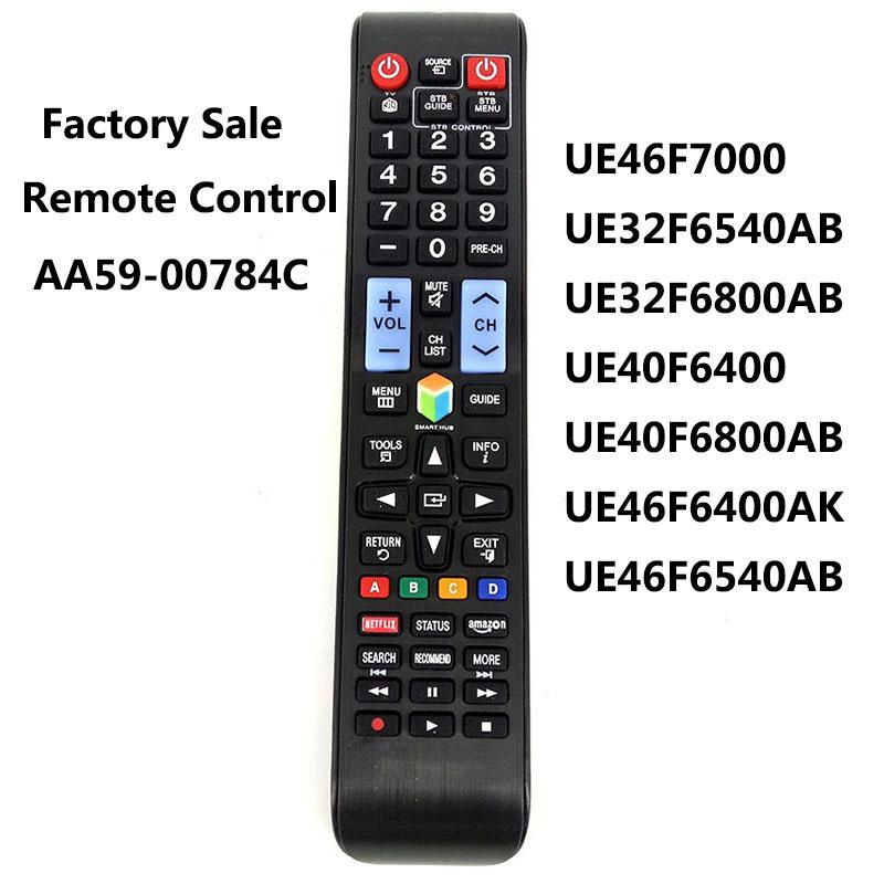 รีโมทคอนโทรลสําหรับ Samsung UE46F7000 UE32F6540AB UE32F6800AB UE40F6400 UE40F6800AB UE46F6400AK UE46