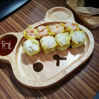 ถาดไม้รูปหมี