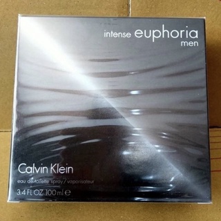 CK Euphoria Men Intense EDT 100ml กล่องซีล #calvinklein