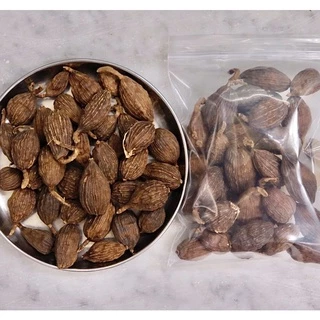 เม็ดเฉาก๊วย 100 กรัม (草果100 g Black Cardamom) ลูกชะโก เฉ่าโก่ว กระวานดำ Tsaoko เฉาก๊วยจี๊ เฉาก๋วยยิ้ง เครื่องเทศข้าวซอย
