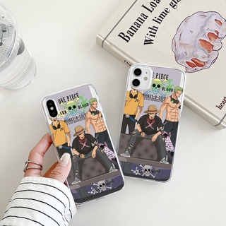 ONE PIECE เคสไอโฟน 13 8พลัส iPhone 13 12 11 14 pro max anime cover 7 8 se2020 7plus 8plus เคส Xr Xs X phone case นิ่ม