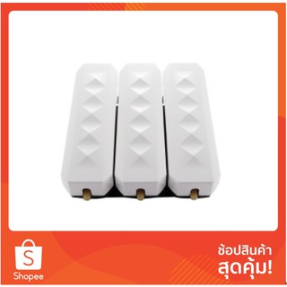 ที่กดสบู่ติดผนัง 3 ช่อง HSD-7016-3 ขาวเพชร | MOYA | HSD-7016-3 White ที่กดสบู่ อุปกรณ์ในห้องน้ำ Celebrate Bathroom ที่กด