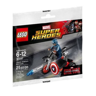 เลโก้​ LEGO Marvel Superheroes Polybag 30447 Captain Americas Motorcycle