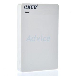 Enclosure 2.5 SATA OKER 2568,USB3.0 (White)