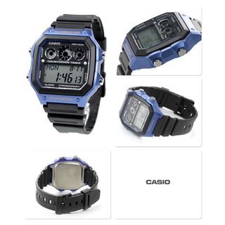 Casio Sport นาฬิกาข้อมือผู้ชาย สายเรซิ่น รุ่น AE-1300WH-2A