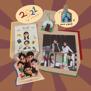 Twenty Five Twenty One Kdrama พวงกุญแจ สติกเกอร์ พิมพ์ลายศิลปะ | กล้วยไม้