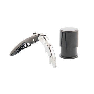 Koala Set Wine opener ชุดที่เปิดไวน์/จุกปิดขวดไวน์ (ดำ)