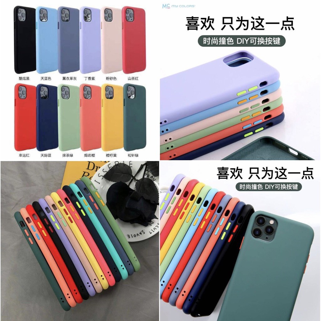 เคสโทรศัพท์ Oppo A3s A5s F9 A31 A12 A5 2020 A9 2020 A92 OppoA7 ออปโป้ เอ สีพื้น กันกระแทก หลัง ขอบนิ่ม ซิลิโคน silicone