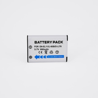 For Nikon แบตเตอรี่กล้อง รุ่น EN-EL11 / ENEL11 Replacement Battery for Nikon (0096)