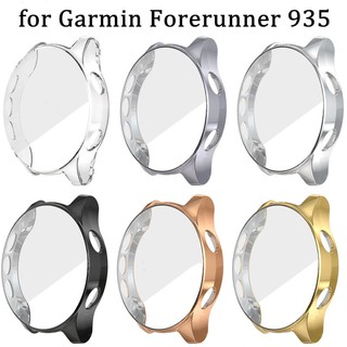 band สาย◊Garmin Forerunner 935/945 TPU All Inclusive Ultra-thin HD ฝาครอบป้องกันแบบโปร่งใสเคสอุปกรณ์เสริมนาฬิกาอัจฉริยะ