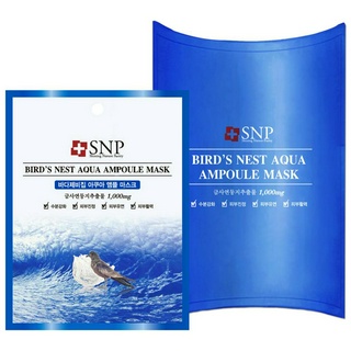 SNP Birds Nest Aqua Ampoule Mask (10 Sheets)