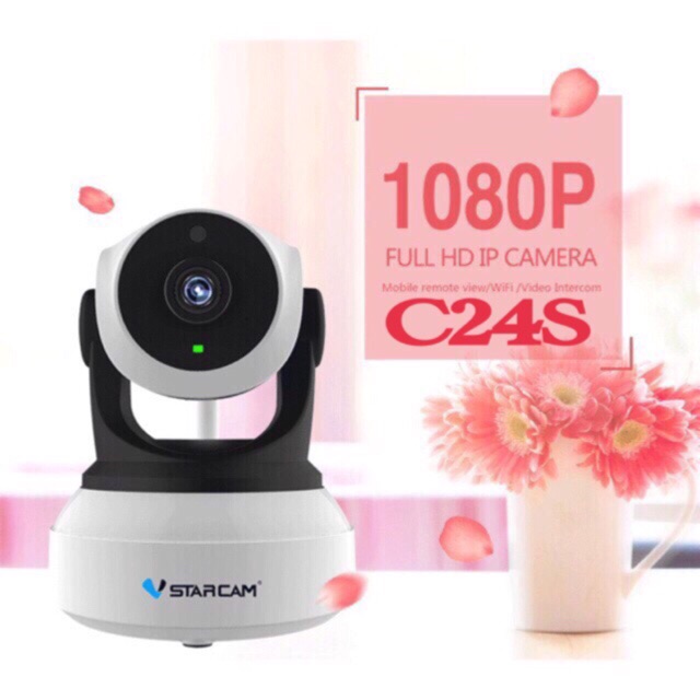 VSTARCAM กล้องวงจรปิด IP Camera 2.0 MP and IR CUT รุ่น C24S WIP HD (รุ่น2018)