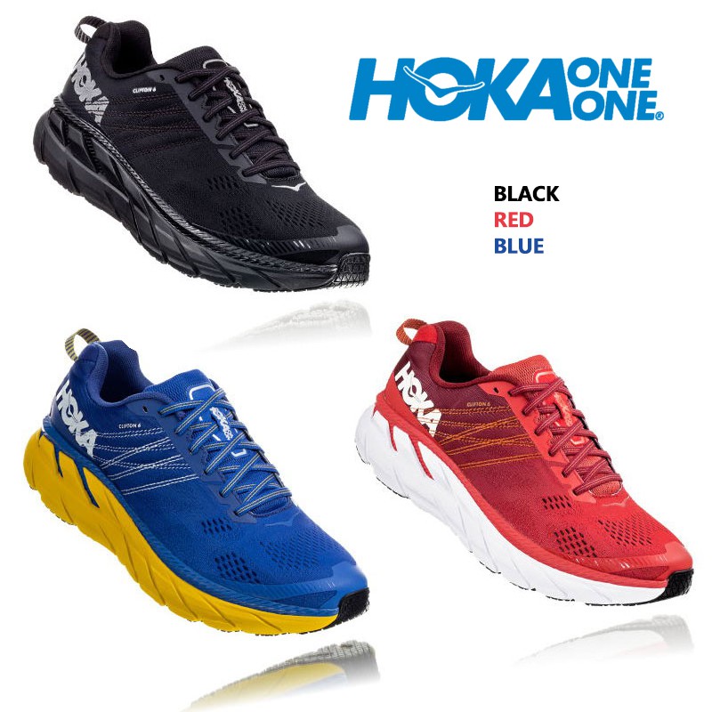 hoka clifton 6 black