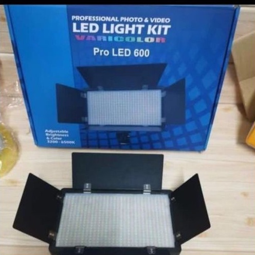 Professional Photo & Video LED Light Kit Pro LED 600+ 800+ มีแบต 2 ก้อน นอกสถานที่ได้  พร้อมขาตั้ง #4