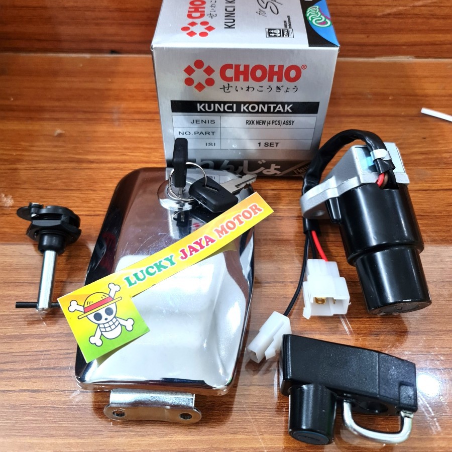 Rx king Rxking Rxk ใหม่ 4 in 1 choho assy กุญแจจุดระเบิดที่สมบูรณ์