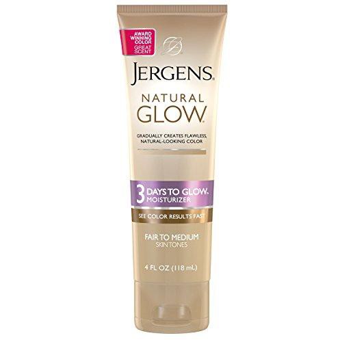 Jergens Natural Glow 3 Days to Glow Moisturizer 4 oz, 118 ml