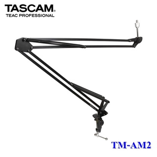 Tascam TM-AM2 ขาตั้งไมค์สแตนเลสแบบหนีบโต๊ะ มาตรฐาน แข็งแรง