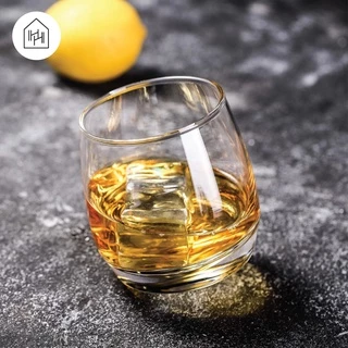 [แก้วเหล้า เกรด A] CUBA ROCK - แก้วเหล้าหมุนได้ สำหรับใส่วิสกี้ เครื่องดื่ม เนื้อใส ใบหนา [W032]