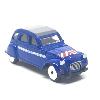 Majorette Citroen 2CV - Gendarmerie - Blue Color /Wheels VIN /scale 1/64 (3 inches) no Package