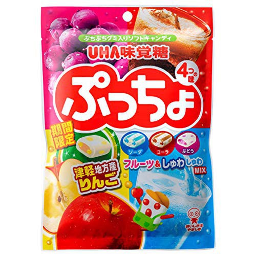 UHA Puccho Bag Gummy Candy ลูกอมญี่ปุ่นนำเข้า