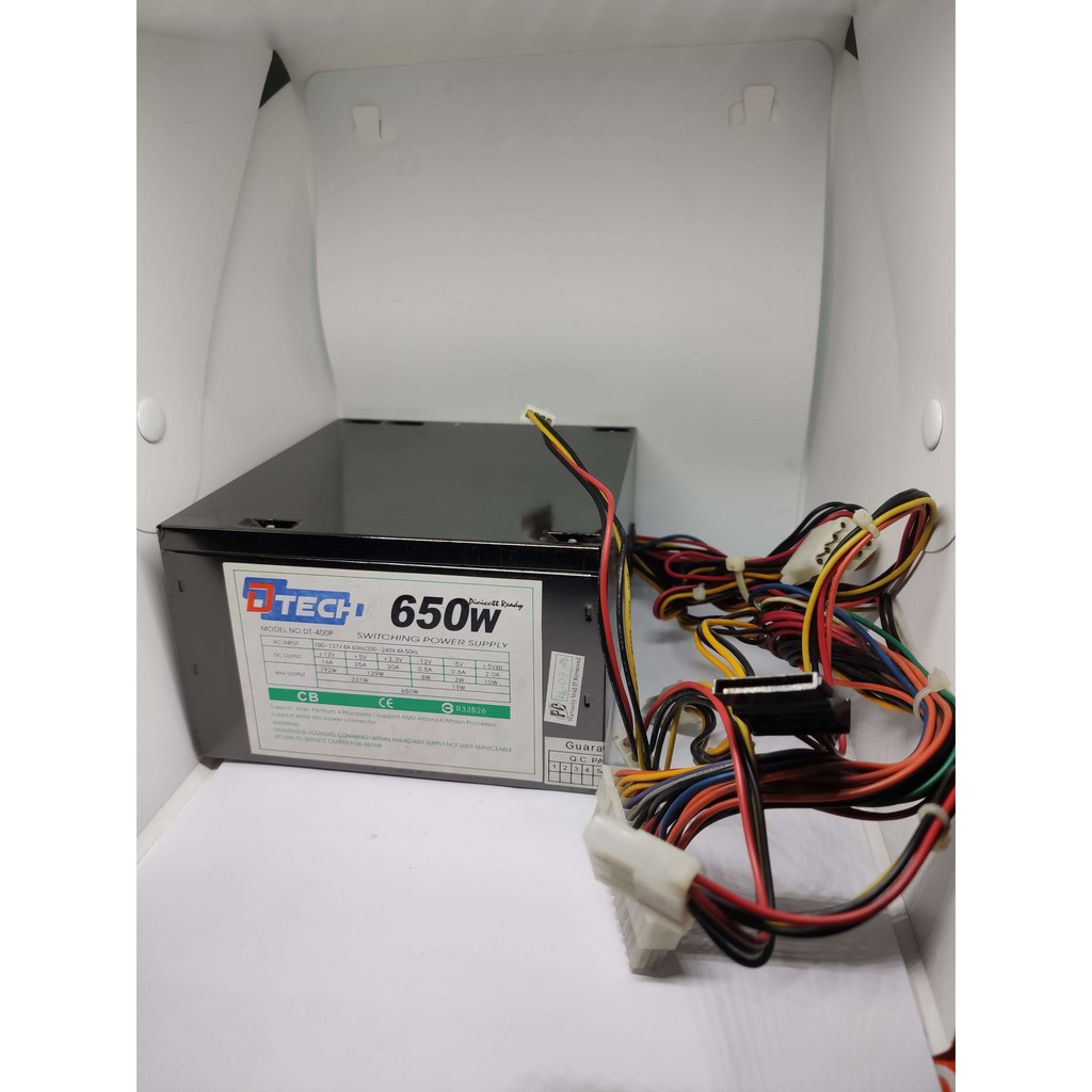 DTECH Power Supply 650W มือสอง