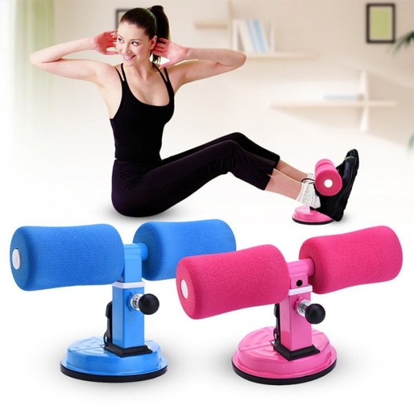 Situp Sit Up Home Fitness Tummy Trimmer Gym Home Fitness Aid - สีดํา