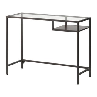 VITTSJO โต๊ะแล็ปท็อป Laptop table 100*36 cm (ดำ)